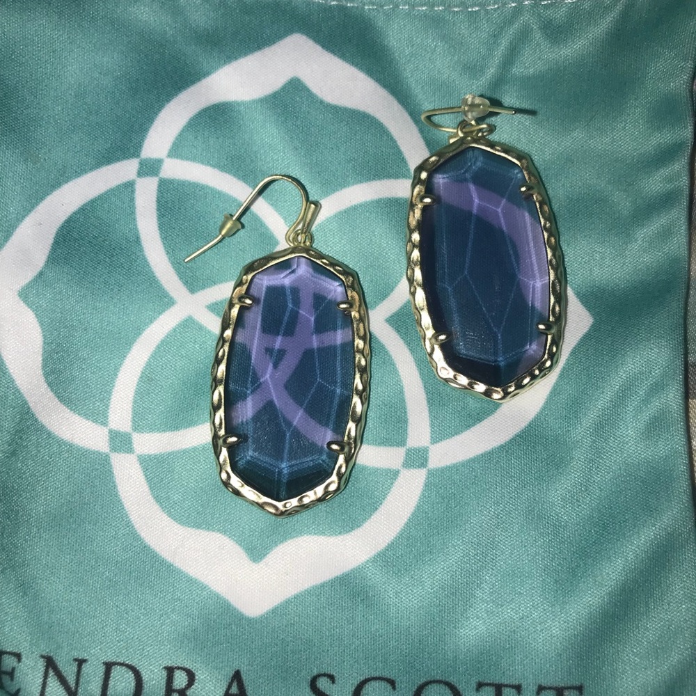 Kendra Scott Ella Lolite earrings